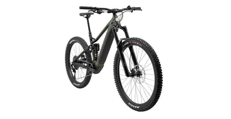 Marin Alpine Trail E1 Electric Full Suspension Mountain Bike 2026 in Green/Black-1