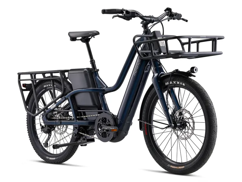 Momentum PakYak E+ Electric Cargo Bike 2025 in Ink Blue-1