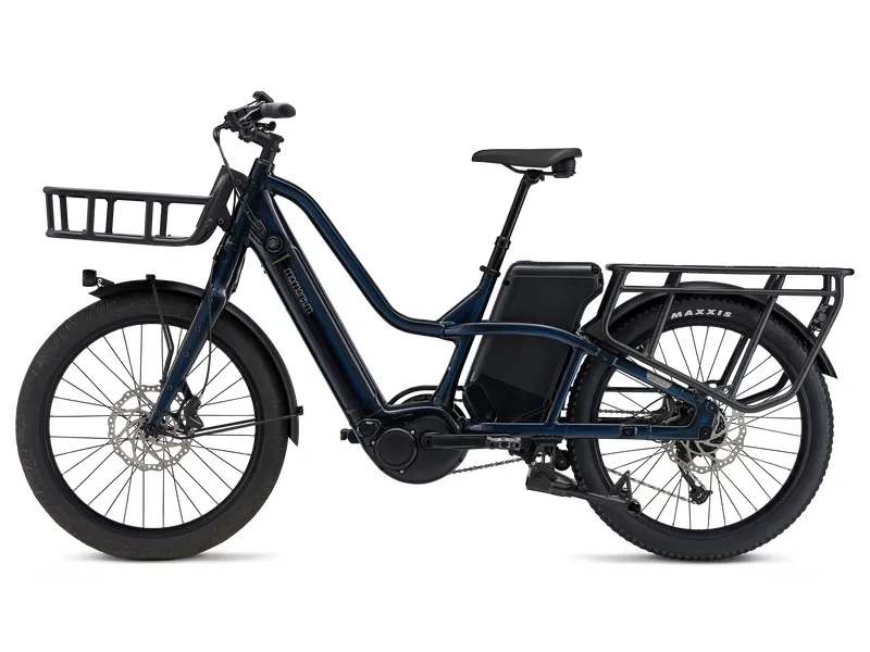 Momentum PakYak E+ Electric Cargo Bike 2025 in Ink Blue-3