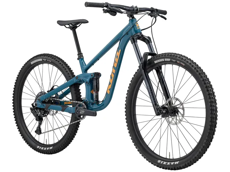 Kona Process G3 134 Full Suspension Mountain Bike 2026 in Gloss Storm Blue -1