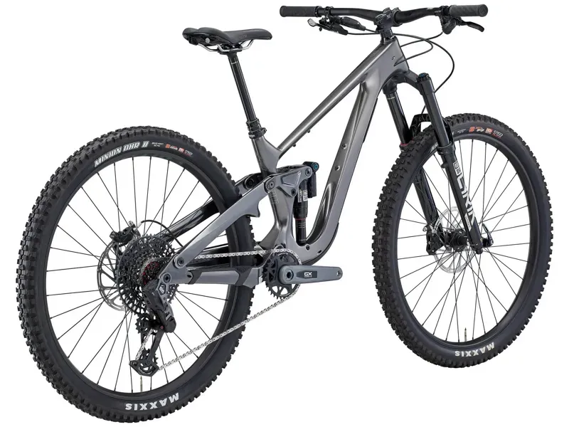 Kona Process G3 CR/DL 153 Carbon Full Suspension Mountain Bike 2026 in Gloss Faux Dark Chrome w/ Satin Le-2