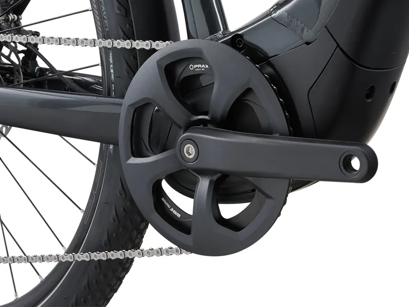 Explore E+ 0 Pro DD GTS Electric Hybrid Bike 2025 in Gunal Black-2