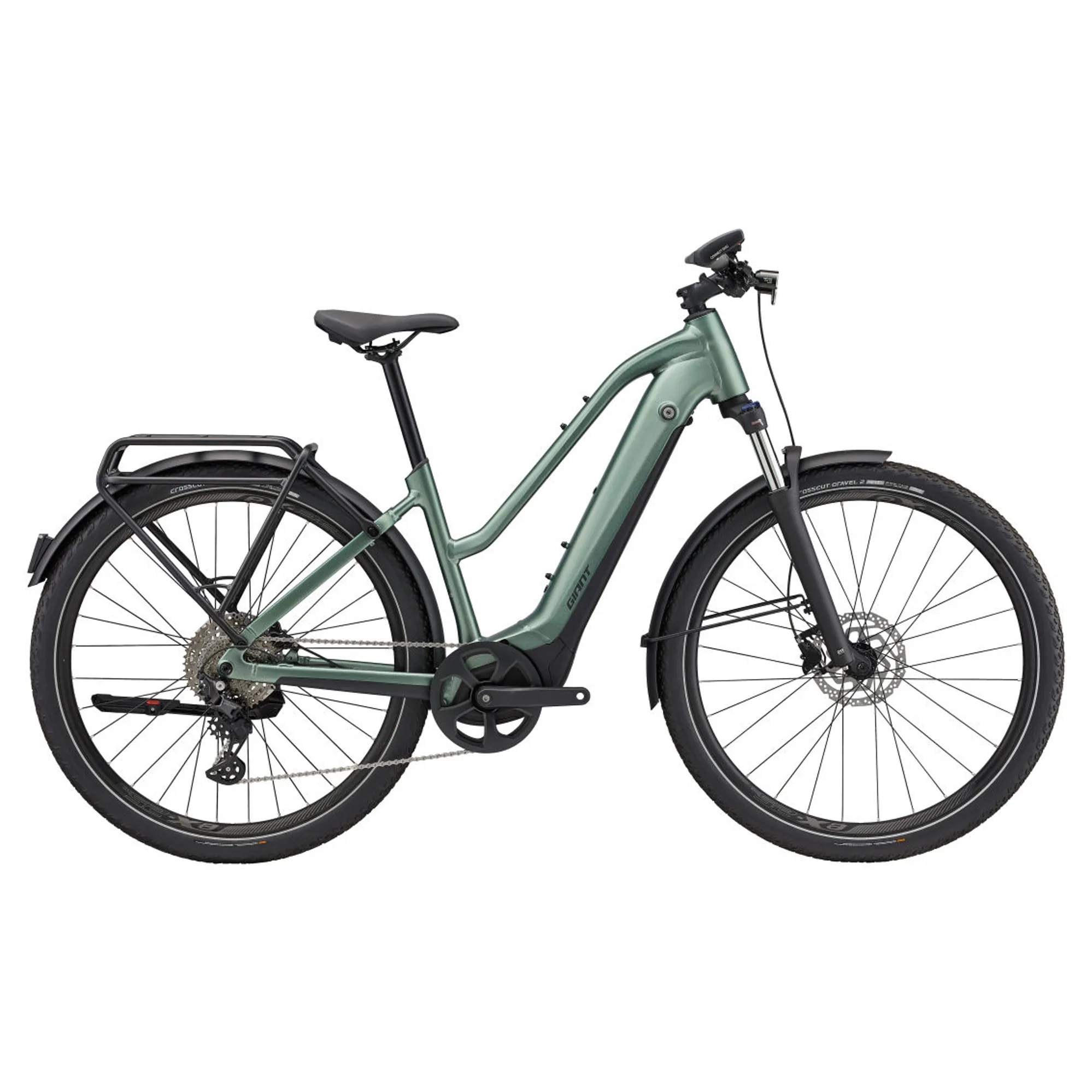 Giant Explore E+ STA DD Electric Hybrid Bike 2025 in Satin Misty