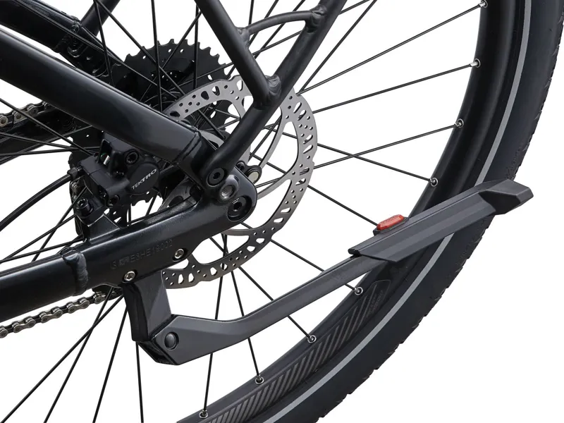 Giant Explore E+ 2 STA Electric Hybrid Bike 2025 in Gloss Gunmetal Black-1