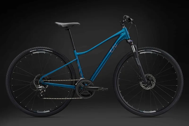 Liv Rove 3 Hybrid Bike 2025 in Sea Sparkle-1