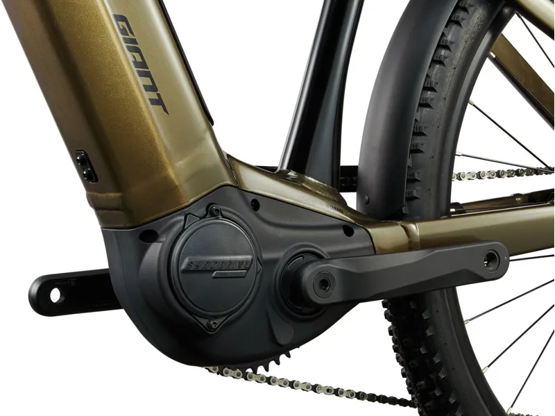 Giant AnyTour X E+ 3 Electric Hybrid Bike 2025 in Pyrite Brown-3