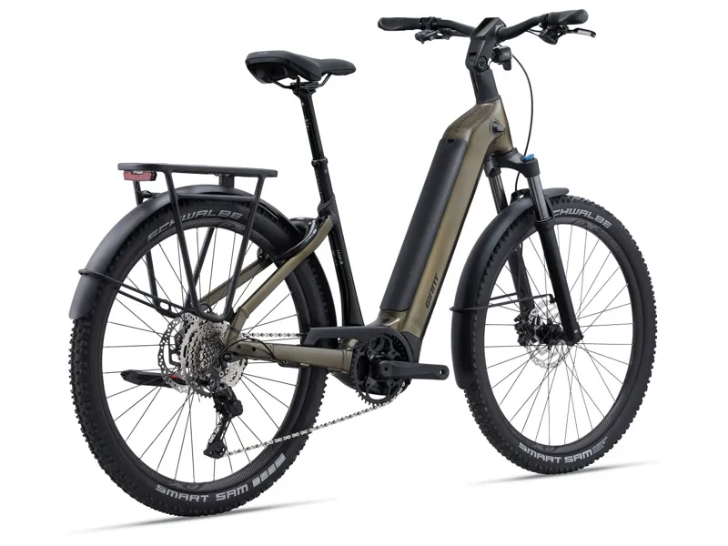 Giant AnyTour X E+ 3 Electric Hybrid Bike 2025 in Pyrite Brown-1