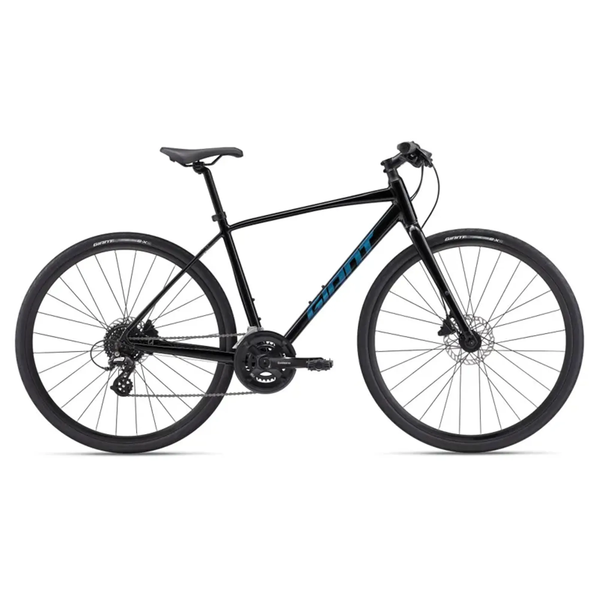 Giant Escape Disc Hybrid Bike 2025 in Gloss Black1