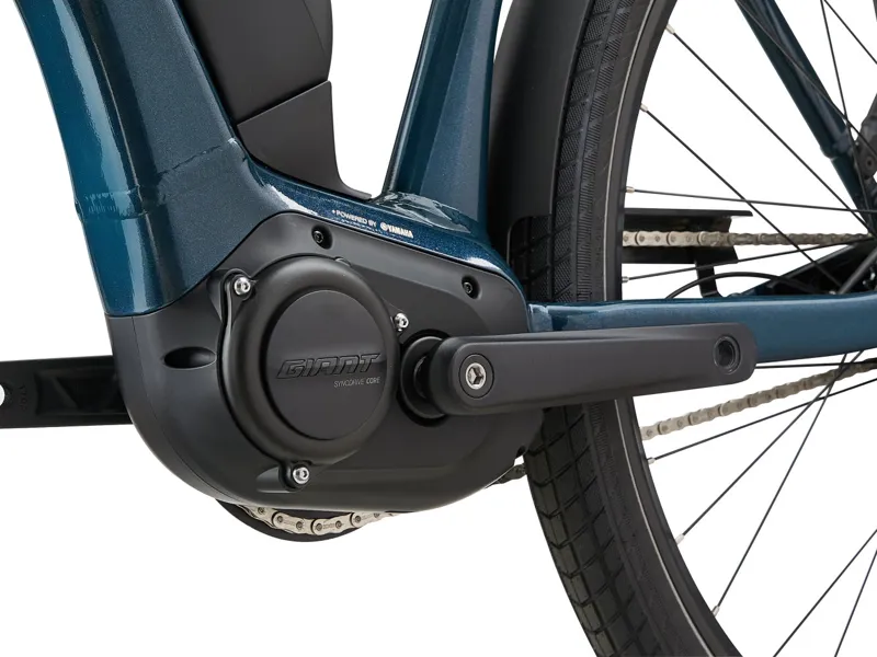 Giant Expression E+ 1 Electric Hybrid Bike 2025 in Gloss Cosmos Navy-2