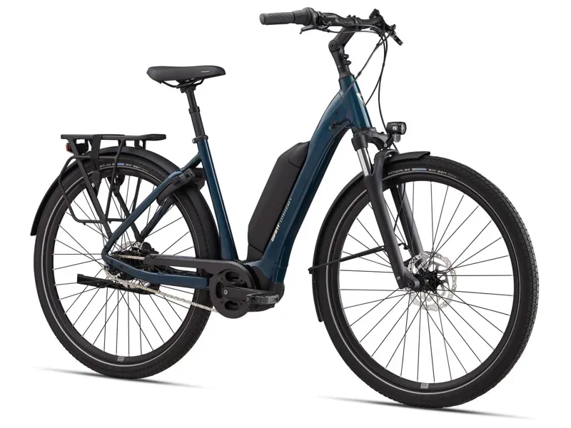 Giant Expression E+ 1 Electric Hybrid Bike 2025 in Gloss Cosmos Navy-1