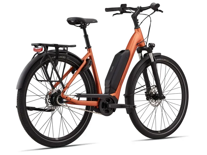 Giant Expression E+ 1 Electric Hybrid Bike 2025 in Matte Copper Coin-1