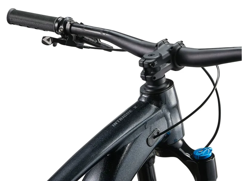 Liv Intrigue X 1 Full Suspension Mountain Bike 2025 in Gloss Black Diamond/Matte Black-5