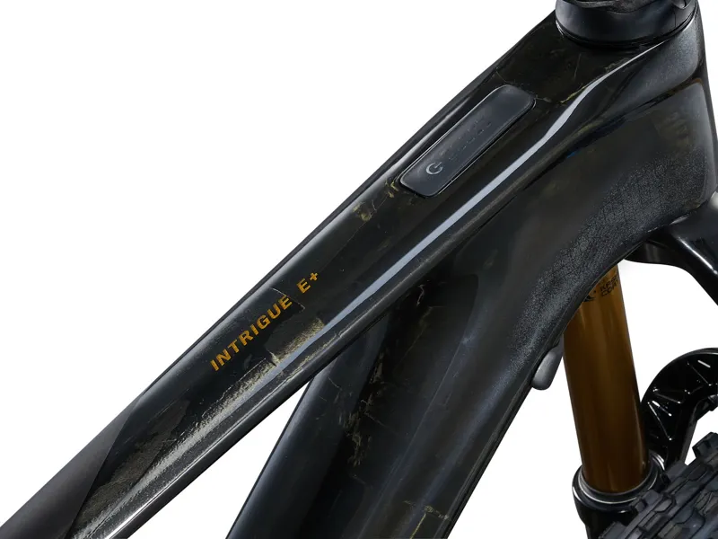 Liv Intrigue X Advanced E+ Elite 1 Electric Full Suspension Mountain Bike 2024 in Raw Carbon-3