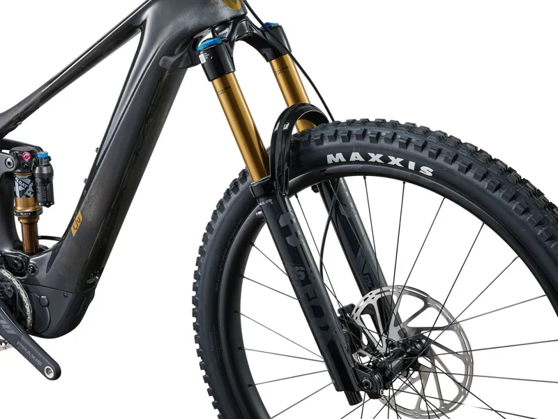 Liv Intrigue X Advanced E+ Elite 1 Electric Full Suspension Mountain Bike 2024 in Raw Carbon-6