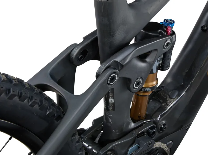 Liv Intrigue X Advanced E+ Elite 1 Electric Full Suspension Mountain Bike 2024 in Raw Carbon-8