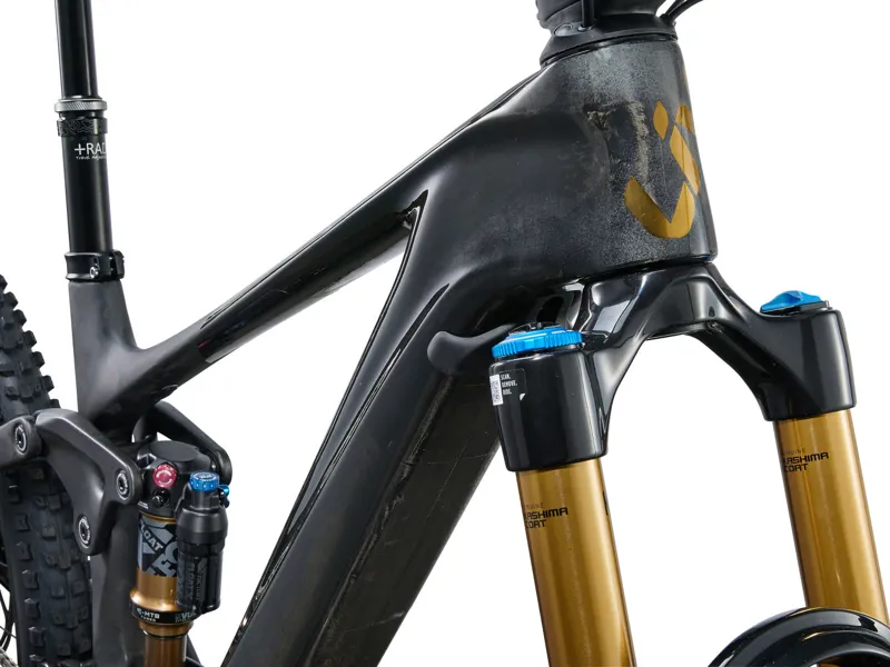 Liv Intrigue X Advanced E+ Elite 1 Electric Full Suspension Mountain Bike 2024 in Raw Carbon-10