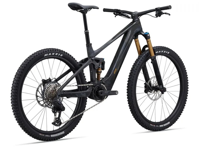 Liv Intrigue X Advanced E+ Elite 1 Electric Full Suspension Mountain Bike 2024 in Raw Carbon-2