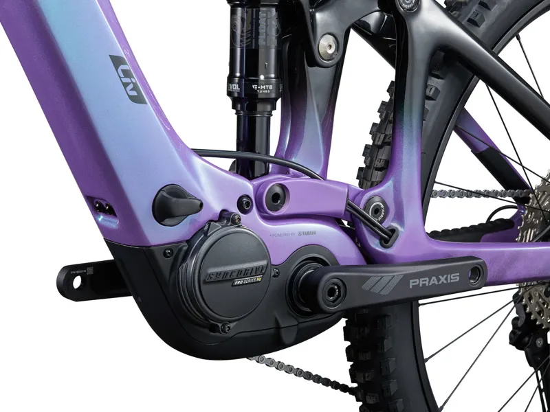 Liv Intrigue X Advanced E+ Elite 2 Electric Full Suspension Mountain Bike 2024 in Digital Blurple-3