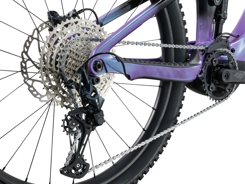 Liv Intrigue X Advanced E+ Elite 2 Electric Full Suspension Mountain Bike 2024 in Digital Blurple-2
