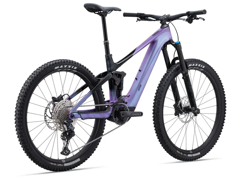 Liv Intrigue X Advanced E+ Elite 2 Electric Full Suspension Mountain Bike 2024 in Digital Blurple-1