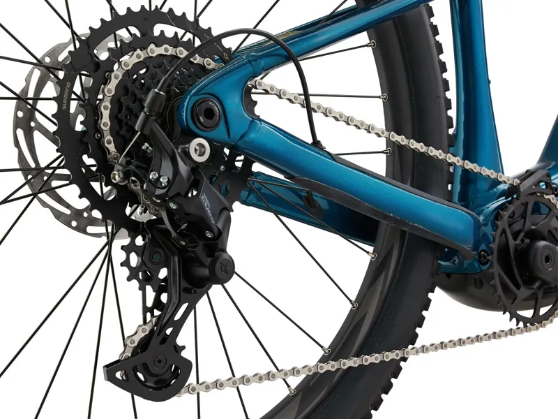 Liv Lurra E+ 2 Electric Mountain Bike 2025 in Gloss Sea Sparkle-3