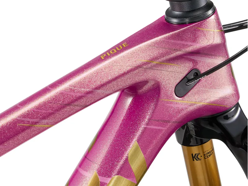 Liv Pique Advanced 29 0 Full Suspension Mountain Bike Small 2025 in Gloss Mulberry Glitter/Black/Chrome-5