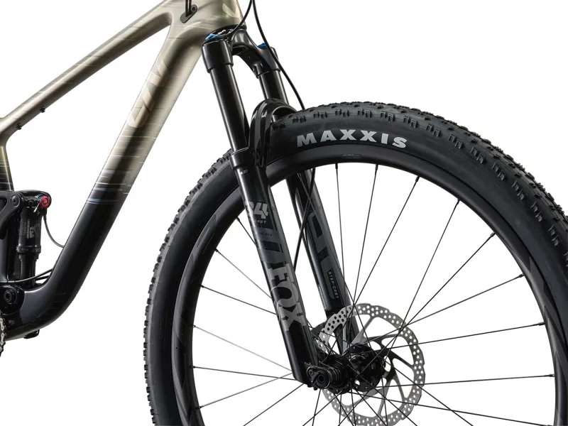 Liv Pique Advanced 29 2 Full Suspension Mountain Bike 2024 in Golden Haze/Carbon/Chrome-5