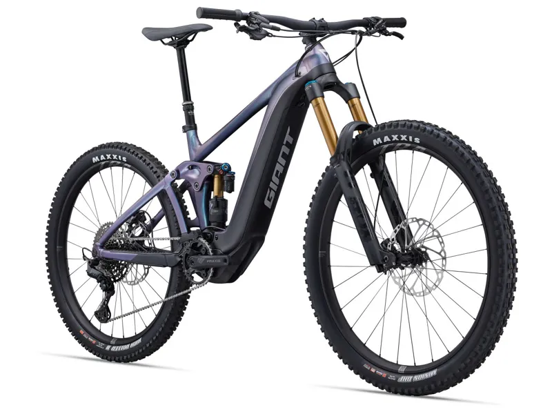 Giant Reign E+ 1 Electric Full Suspension Mountain Bike 2024 in Blue Dragonfly-5