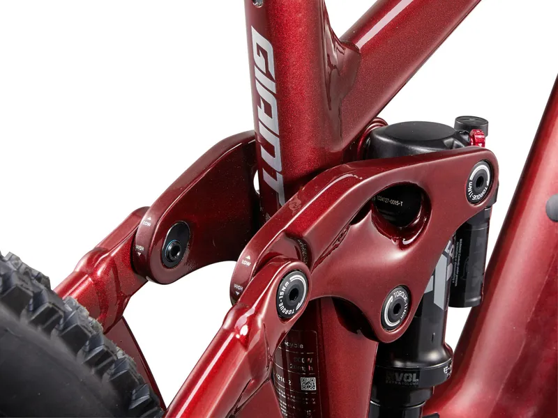 Giant Reign E+ 2 Electric Full Suspension Mountain Bike 2025 in Sangria-3