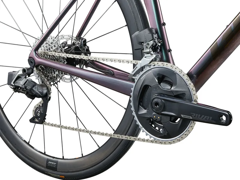 Giant TCR Advanced Pro Disc 1 AXS Road Bike 2024 in Iridescent-3