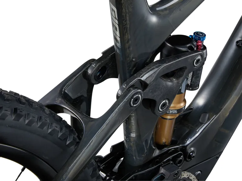 Giant Trance X Advanced E+ Elite 1 T-Type Electric Full Suspension Mountain Bike 2025 in Gloss Raw Carbon-4