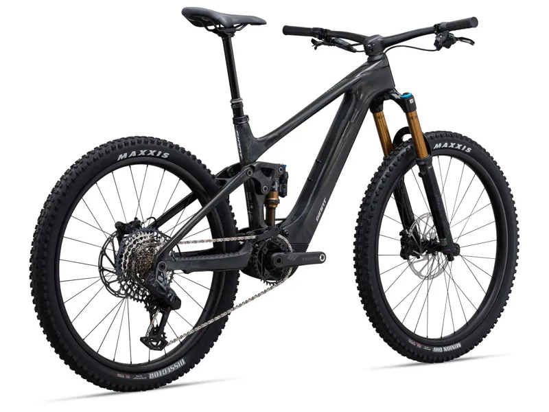 Giant Trance X Advanced E+ Elite 1 T-Type Electric Full Suspension Mountain Bike 2025 in Gloss Raw Carbon-5