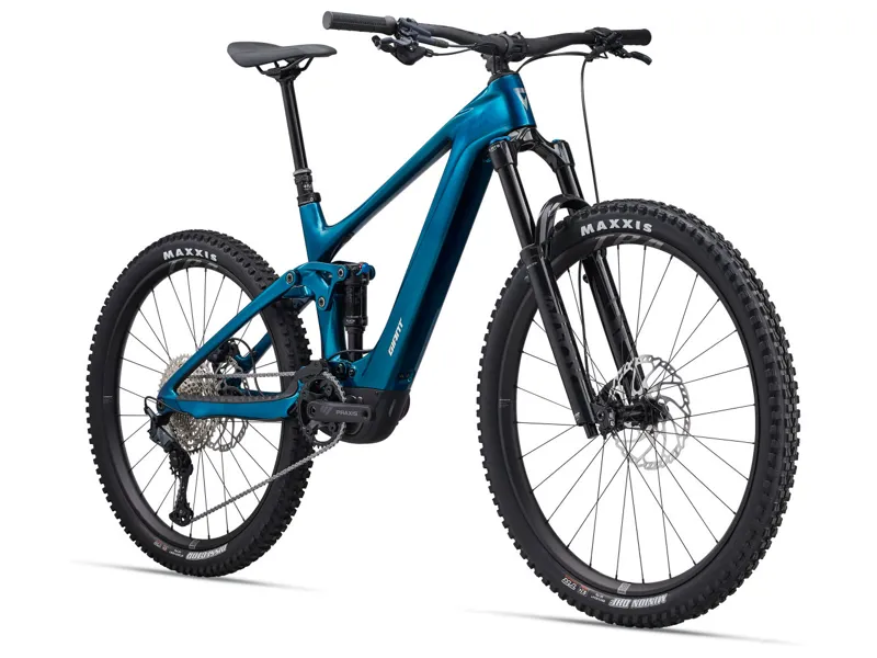 Giant Trance X Advanced E+ Elite 2 Full Suspension Electric Mountain Bike 2025 in Gloss Sea Sparkle-5
