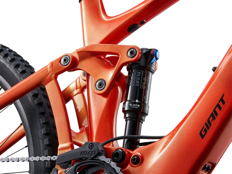 Giant Trance X Advanced E+ EL 3 Full Suspension Electric Mountain Bike 2024 in Gloss Helios Orange-4