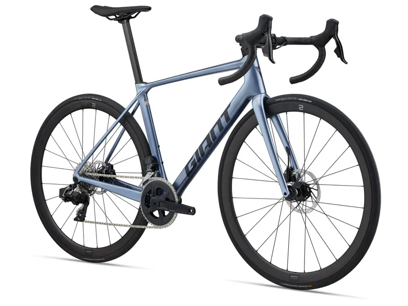 Giant TCR Advanced 0 AXS Road Bike 2025 in Frost Silver-1
