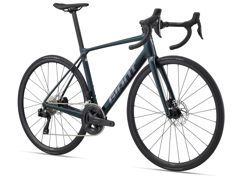 Giant TCR Advanced 1 Road Bike 2025 in Asphalt Green-1