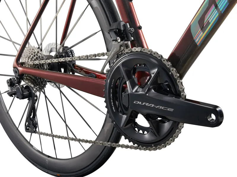 Giant TCR Advanced SL 0 Di2 Road Bike 2025 in Black/Red-10