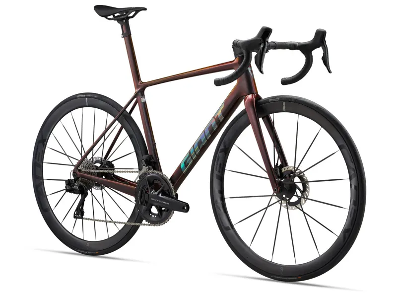 Giant TCR Advanced SL 0 Di2 Road Bike 2025 in Black/Red-1