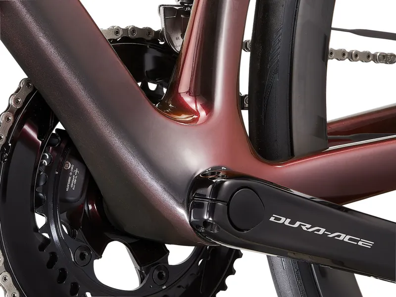 Giant TCR Advanced SL 0 Di2 Road Bike 2025 in Black/Red-5