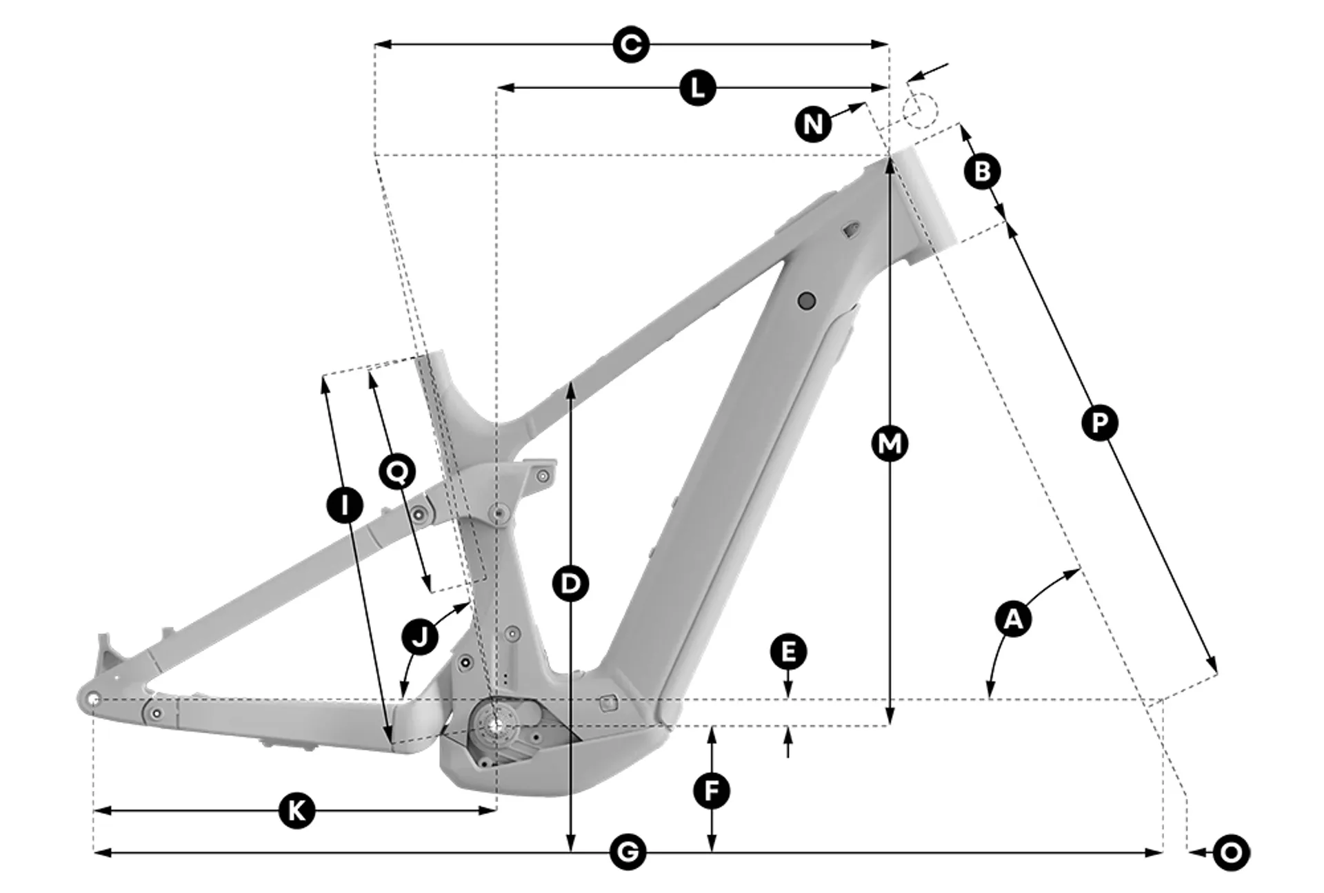 Scott Strike eRide geometry