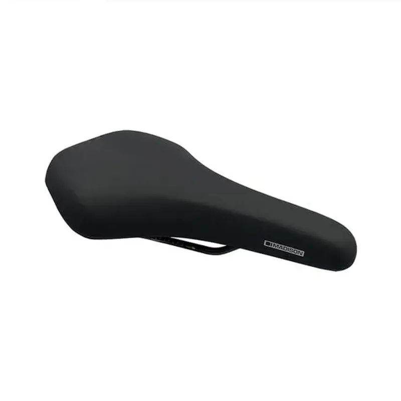 Balfes Bikes Madison Freewheel U100 158 mm x 275 mm Saddle in Black | Free postage over £30, £10 off first order, price match & 0% finance.