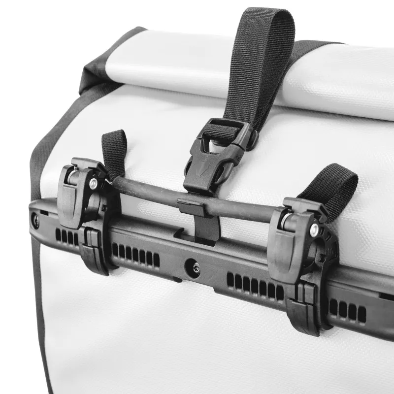 Ortlieb Back-Roller Pannier in White/Black-2
