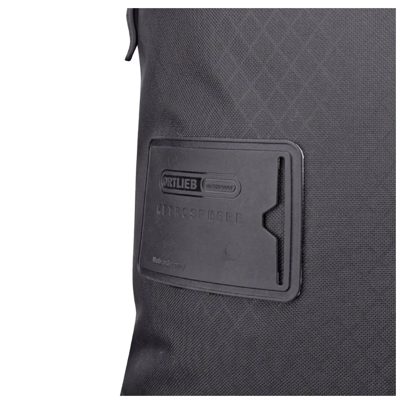Ortlieb Daypack Metrosphere 21L in Black Embossed-4