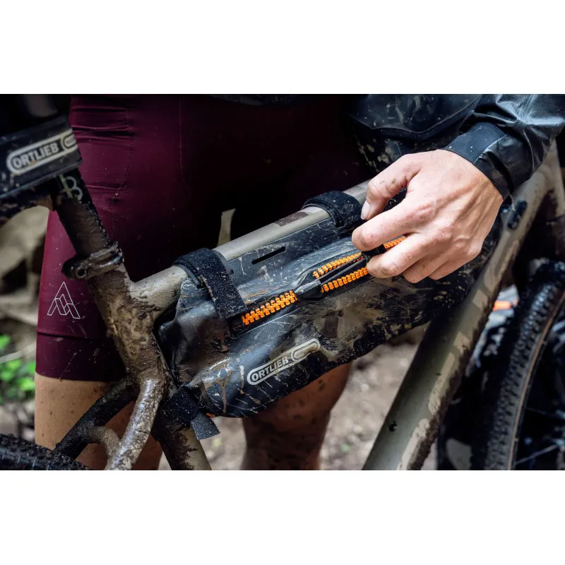 Ortlieb Toptube Frame-Pack 3L in Dark Sand-9