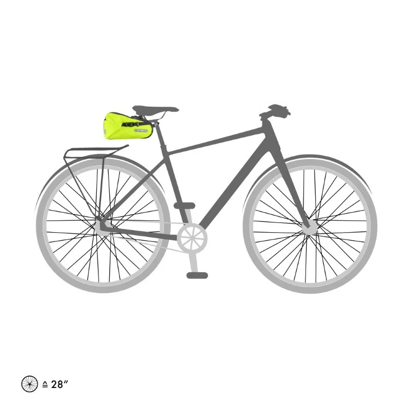 Ortlieb Saddle Bag High Visibility 4.1L in Yellow-1