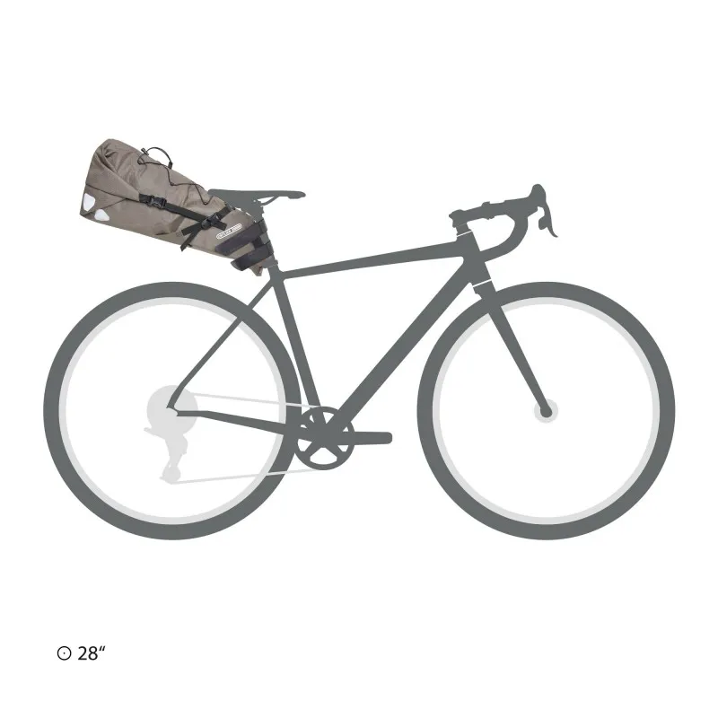 Ortlieb Saddle Bag 16.5L in Dark Sand-8