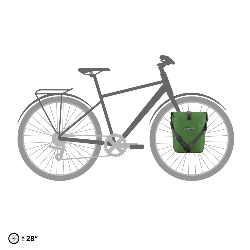 Ortlieb Sport-Roller Plus Pannier in Kiwi/Moss Green-2