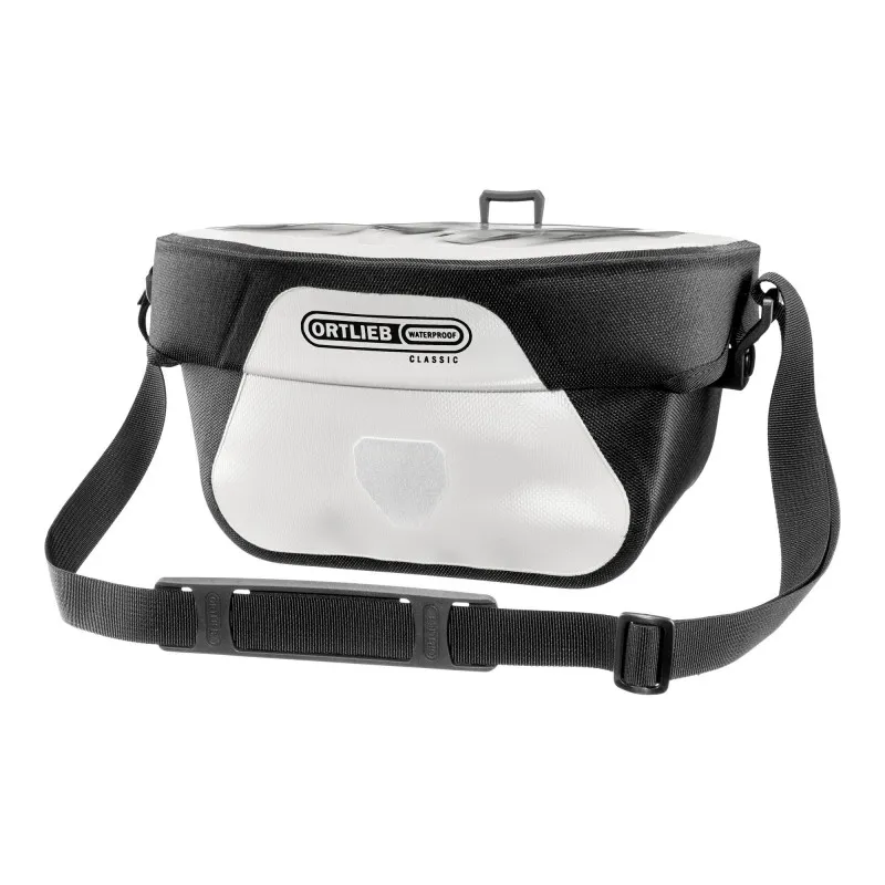 Ortlieb Ultimate 5L Handlebar Bag in White-3