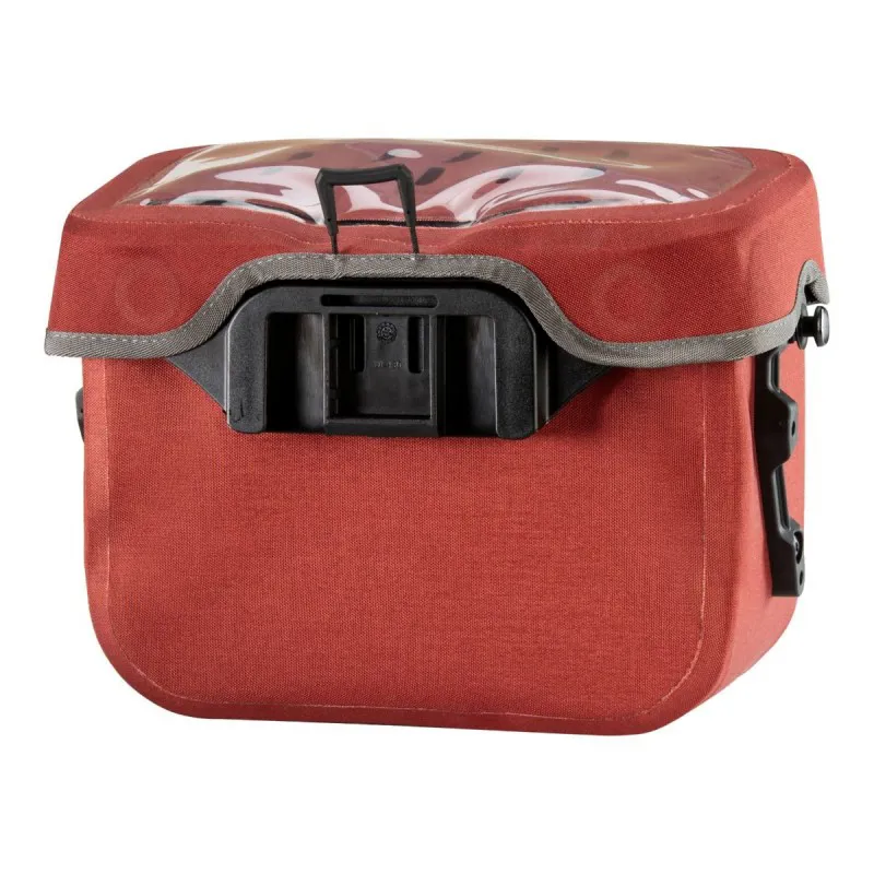 Ortlieb Ultimate Plus 6.5L Handlebar Bag in Salsa/Dark Chili-2