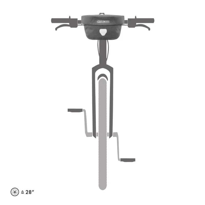 Ortlieb Ultimate Urban 5L Handlebar Bag in Pepper-1